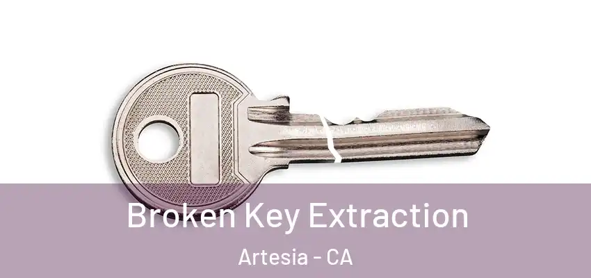  Broken Key Extraction Artesia - CA
